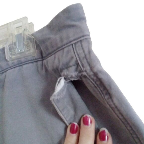 IZOD men's 38 waist gray 100% cotton shorts - Picture 8 of 14